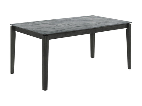 Stevie Upholstered Side Chairs (Set Of 2) With Demi Arm Brown Grey And Black - Ella Furniture