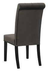 Alana Upholstered Tufted Side Chairs With Nailhead Trim (Set Of 2) 115172 - Ella Furniture