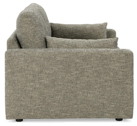 Dramatic Granite Chenille Loveseat - Ella Furniture