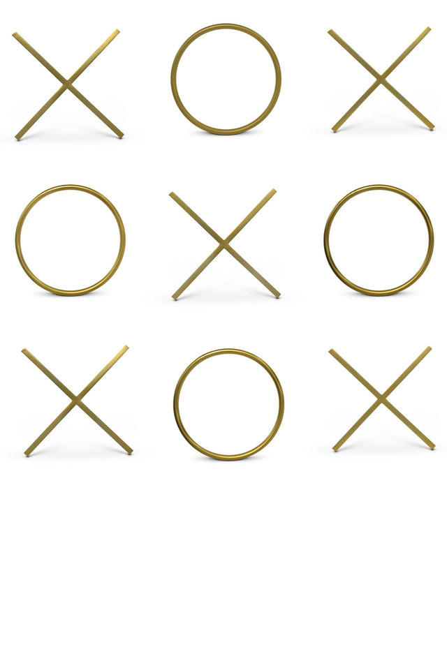 Xoxo Gold Wall Décor - Ella Furniture