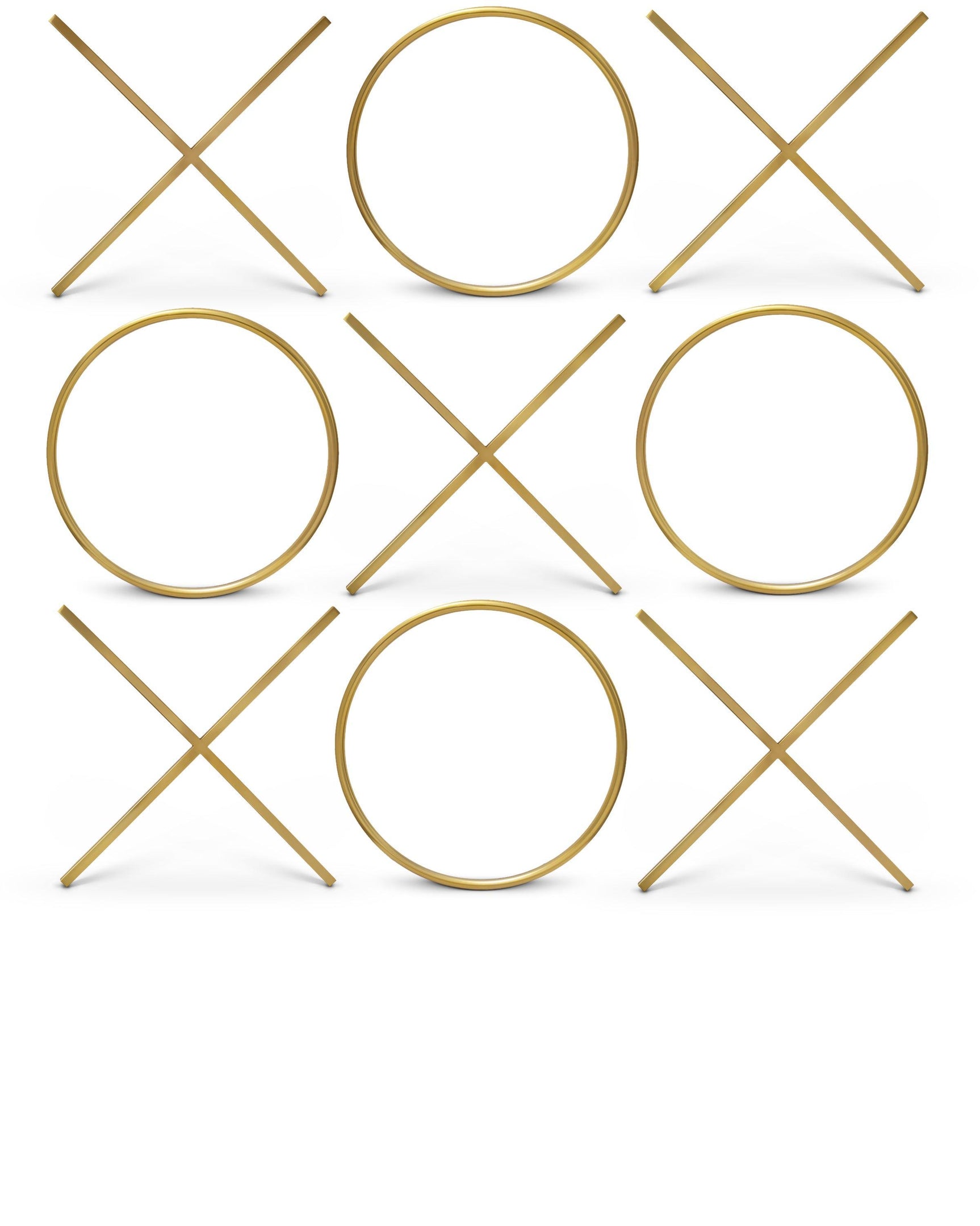 Xoxo Gold Wall Décor 432 - Ella Furniture