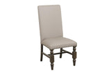 Reid Neutral Modern Solid Wood And Veneers Fabric Upholstered Seat Rectangular Dining Room Set - Ella Furniture