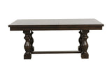Reid Neutral Modern Solid Wood And Veneers Fabric Upholstered Seat Rectangular Dining Room Set - Ella Furniture