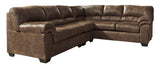 Bladen Coffee Faux Leather 3-Piece Sectional 12020S3 - Ella Furniture