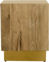 Acacia Gold End Table - Ella Furniture