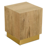Acacia Gold End Table - Ella Furniture