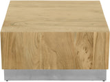 Acacia Silver Coffee Table - Ella Furniture