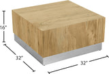 Acacia Silver Coffee Table - Ella Furniture
