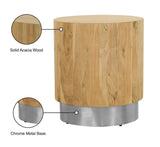 Acacia Silver End Table 247-Et - Ella Furniture