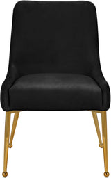Ace Black Velvet Dining Chair - Ella Furniture