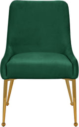 Ace Green Velvet Dining Chair Collection - Ella Furniture