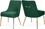 Ace Green Velvet Dining Chair - Ella Furniture