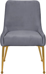 Ace Grey Velvet Dining Chair - Ella Furniture