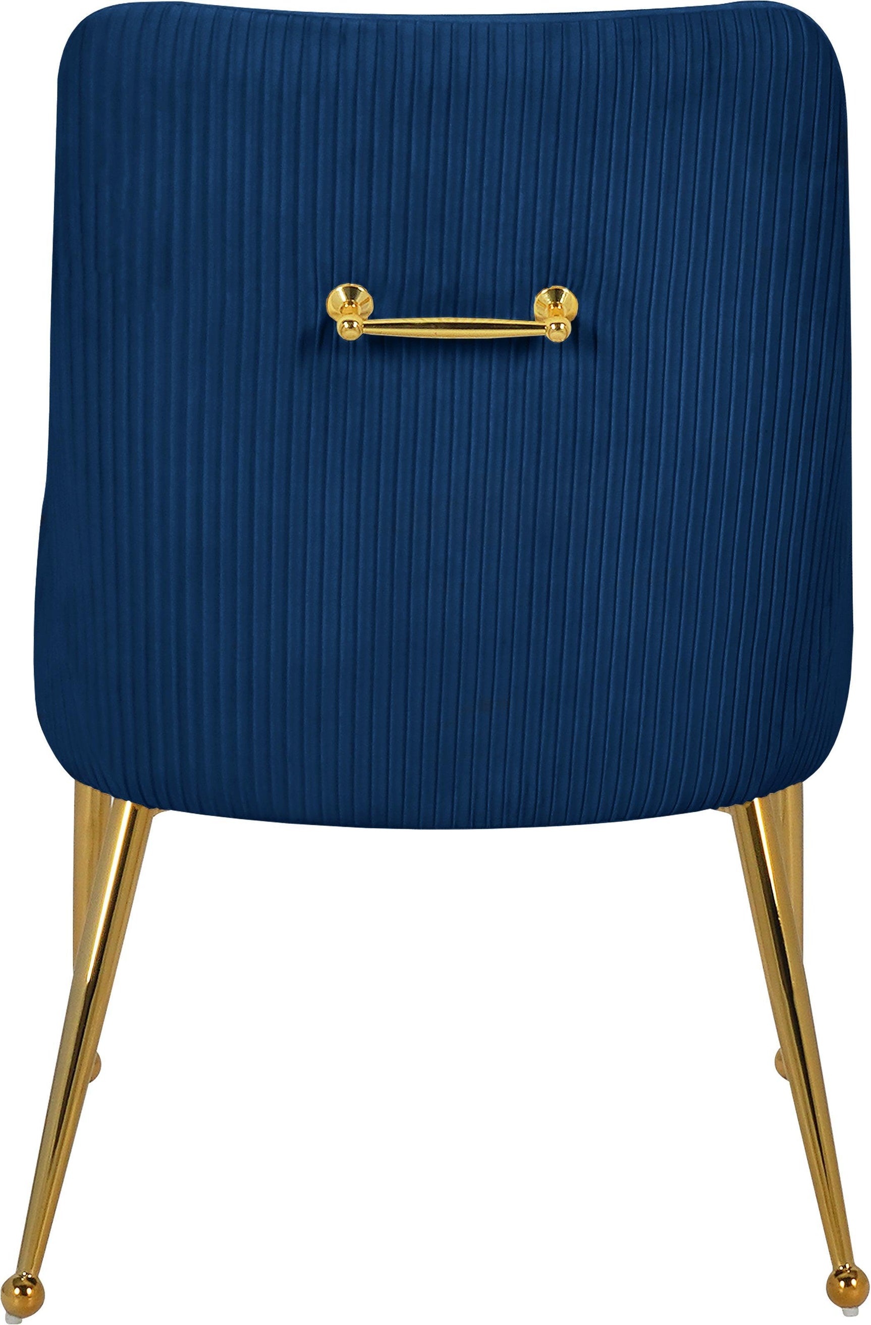 Ace Blue Velvet Dining Chair - Ella Furniture