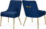 Ace Blue Velvet Dining Chair - Ella Furniture