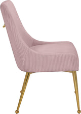 Ace Pink Velvet Dining Chair Collection - Ella Furniture
