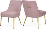 Ace Pink Velvet Dining Chair - Ella Furniture