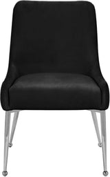 Ace Black Velvet Dining Chair 856Black - Ella Furniture