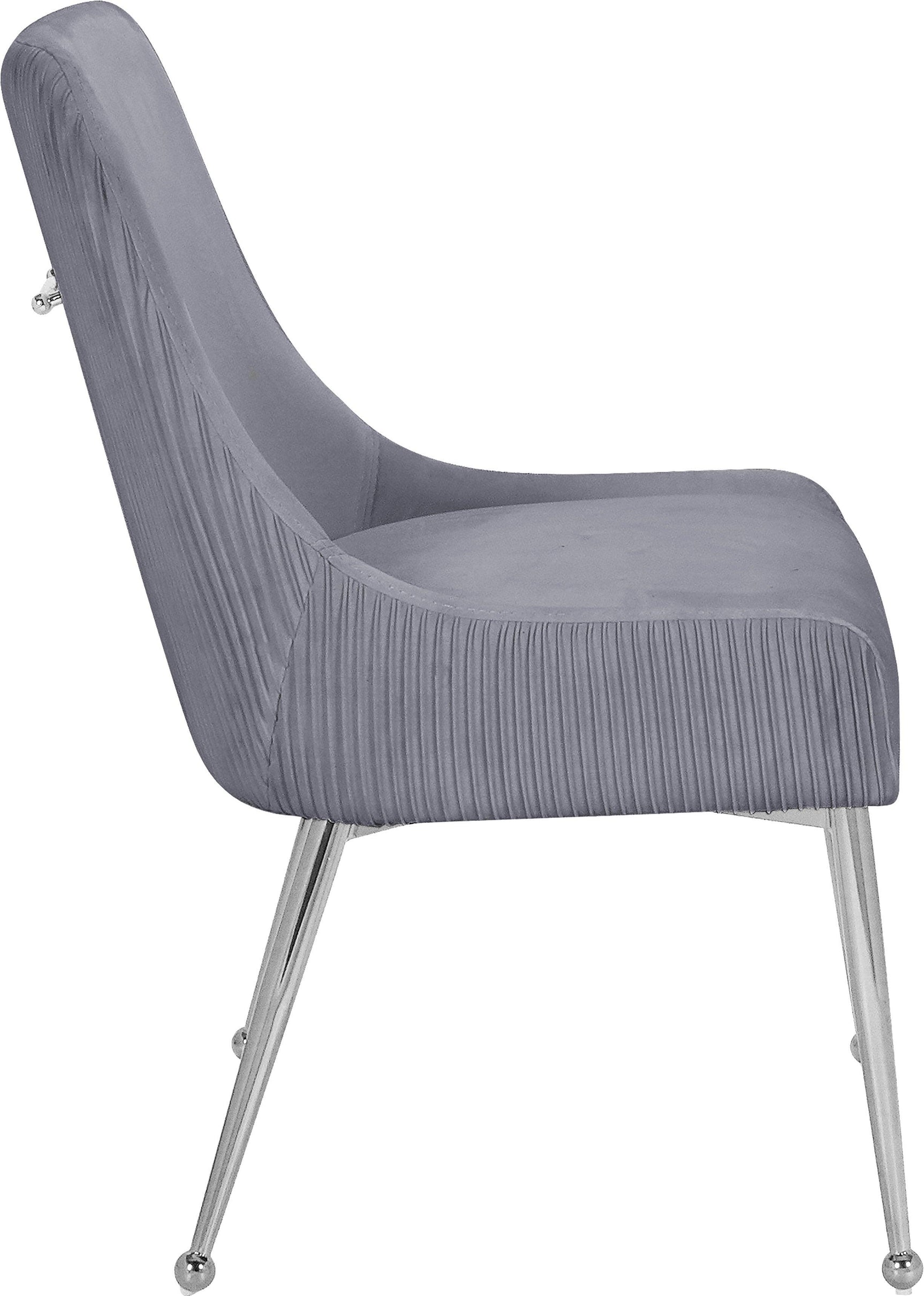Ace Grey Velvet Dining Chair Collection - Ella Furniture