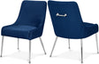 Ace Blue Velvet Dining Chair 856Navy - Ella Furniture