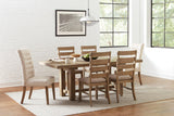 Douglas Tufted Back Dining Chairs Vineyard Oak (Set Of 2) - Ella Furniture
