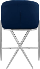 Xavier Blue Counter Stool - Ella Furniture