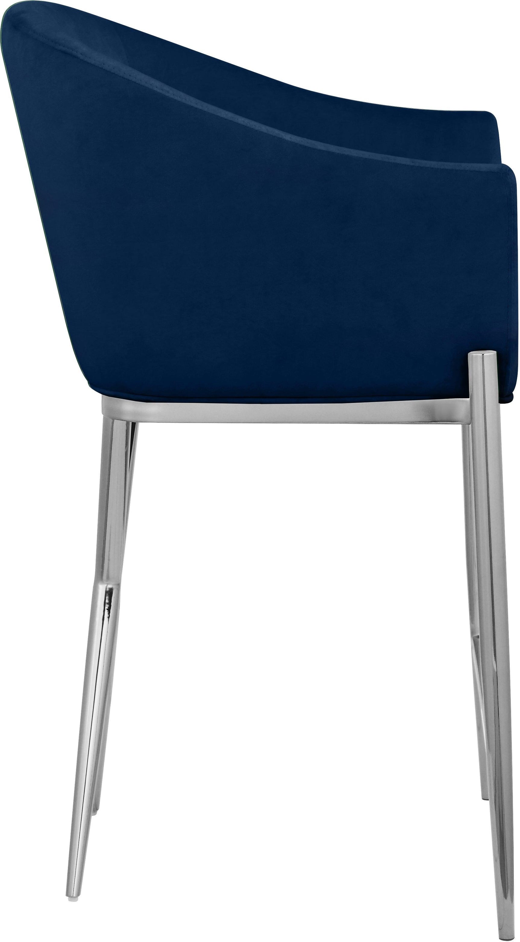 Xavier Blue Counter Stool - Ella Furniture