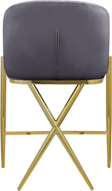 Xavier Grey Counter Stool 867Grey-c - Ella Furniture