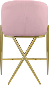 Xavier Pink Counter Stool - Ella Furniture