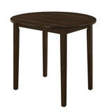 G130005 Cappuccino And Tan Circular Dining Room Set - Ella Furniture
