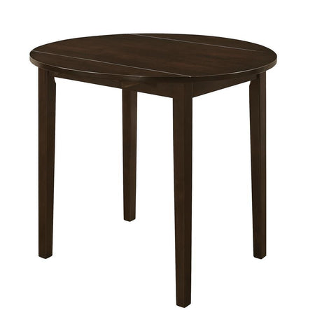 G130005 Cappuccino And Tan Circular Dining Room Set - Ella Furniture