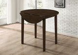 G130005 Cappuccino And Tan Circular Dining Room Set - Ella Furniture