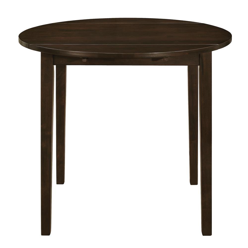 G130005 Cappuccino And Tan Circular Dining Room Set - Ella Furniture