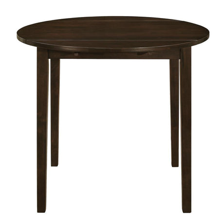 G130005 Cappuccino And Tan Circular Dining Room Set - Ella Furniture