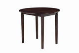 G130005 Cappuccino And Tan Circular Dining Room Set - Ella Furniture