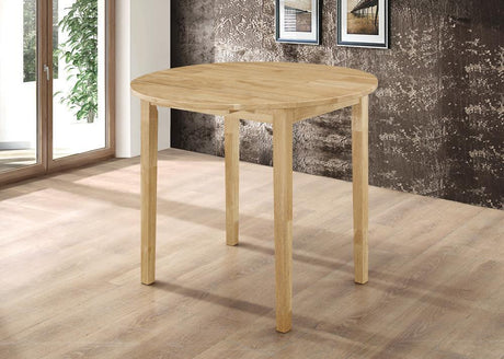 G130006 Natural And Tan Circular Dining Room Set - Ella Furniture