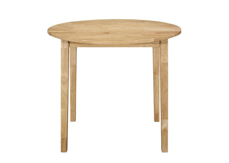 G130006 Natural And Tan Circular Dining Room Set - Ella Furniture