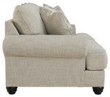 Asanti Fog Chenille Loveseat - Ella Furniture