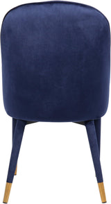 Belle Blue Velvet Dining Chair - Ella Furniture