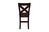 Crown Point Brown Modern Contemporary Sturdy Wood Rectangular Counter Height Set - Ella Furniture