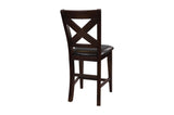 Crown Point Brown Modern Contemporary Sturdy Wood Rectangular Counter Height Set - Ella Furniture