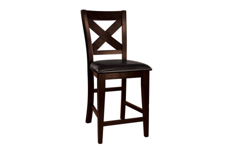 Crown Point Brown Modern Contemporary Sturdy Wood Rectangular Counter Height Set - Ella Furniture