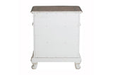 Cinderella Antique White Modern Traditional Solid Wood Youth Panel Bedroom Set - Ella Furniture