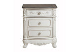 Cinderella Antique White Modern Traditional Solid Wood Youth Panel Bedroom Set - Ella Furniture