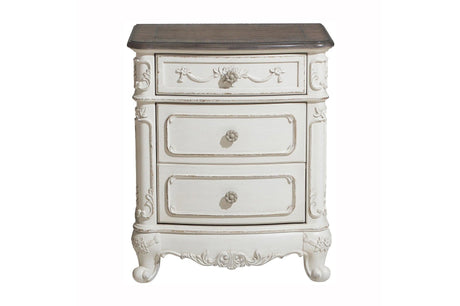 Cinderella Antique White Modern Traditional Solid Wood Youth Panel Bedroom Set - Ella Furniture