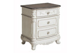 Cinderella Antique White Modern Traditional Solid Wood Youth Panel Bedroom Set - Ella Furniture