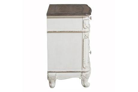 Cinderella Antique White Modern Traditional Solid Wood Youth Panel Bedroom Set - Ella Furniture