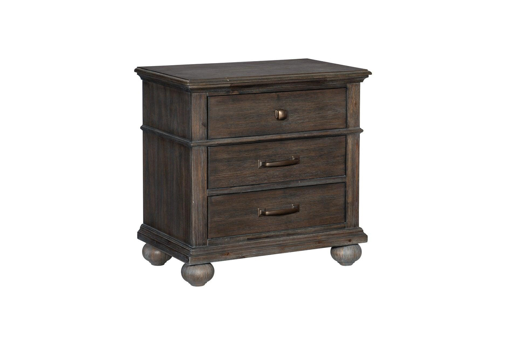 Motsinger Brown Modern Contemporary Solid Wood Fabric Upholstered Tufted Panel Bedroom Set - Ella Furniture