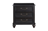 Herman Charcoal Brown Modern Contemporary Traditional Solid Wood Upholstered Bedroom Set - Ella Furniture