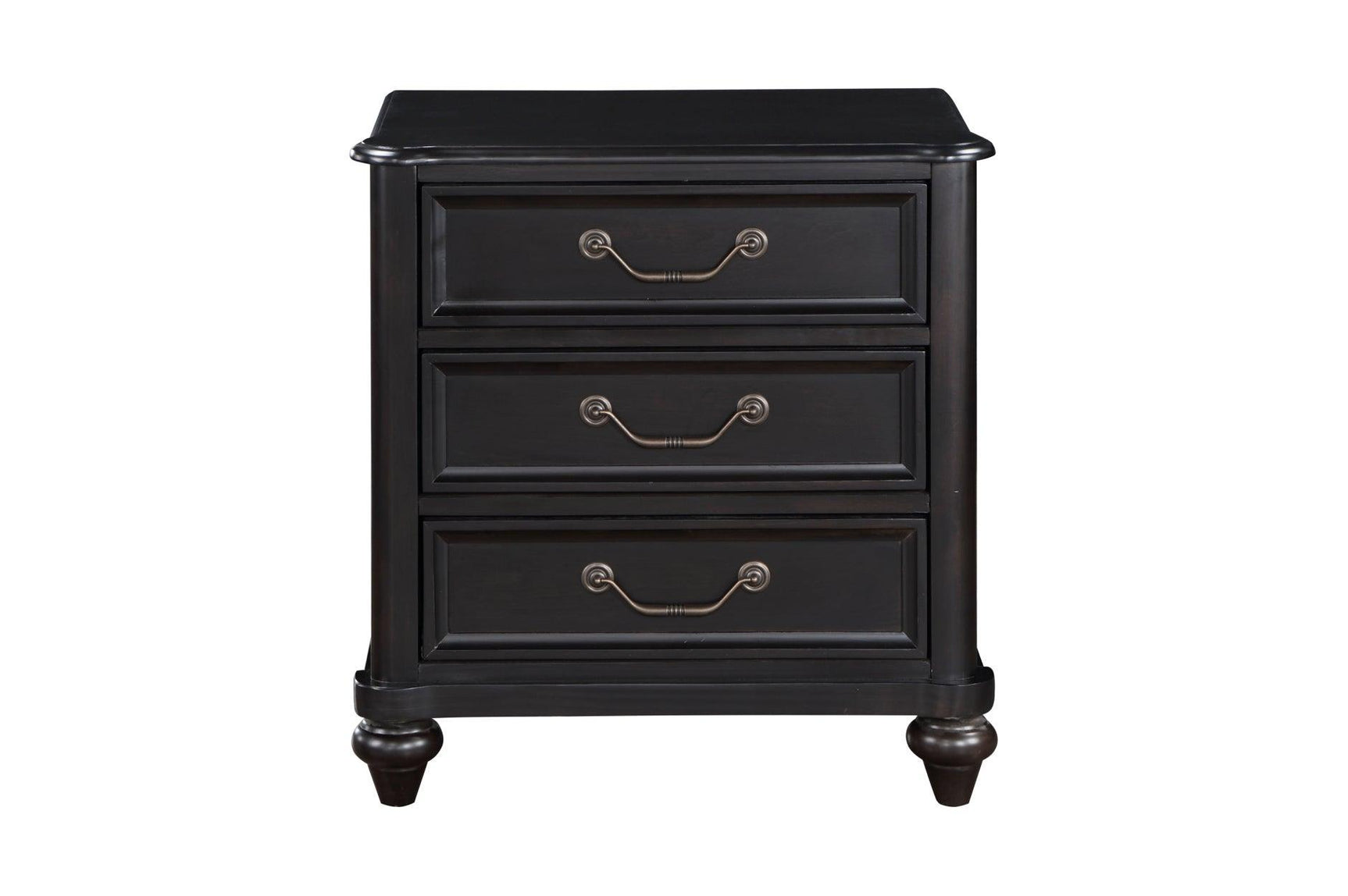 Herman Charcoal Brown Modern Contemporary Traditional Solid Wood Upholstered Bedroom Set - Ella Furniture